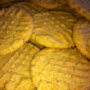 Whole Wheat Peanut Butter Cookies (Dairy&nbsp;Free)