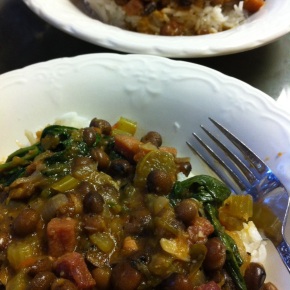 Hoppin’ John (A traditional New Year’s meal)