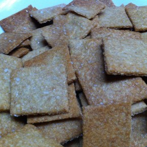 Homemade Wheat Thin – like&nbsp;Crackers