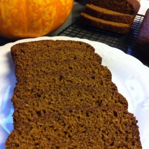 Whole Wheat Pumpkin Cinnamon Bread