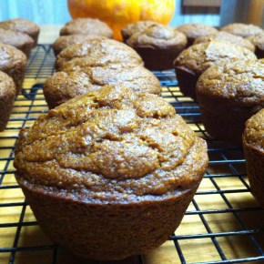Whole Wheat Pumpkin Spice&nbsp;Muffins