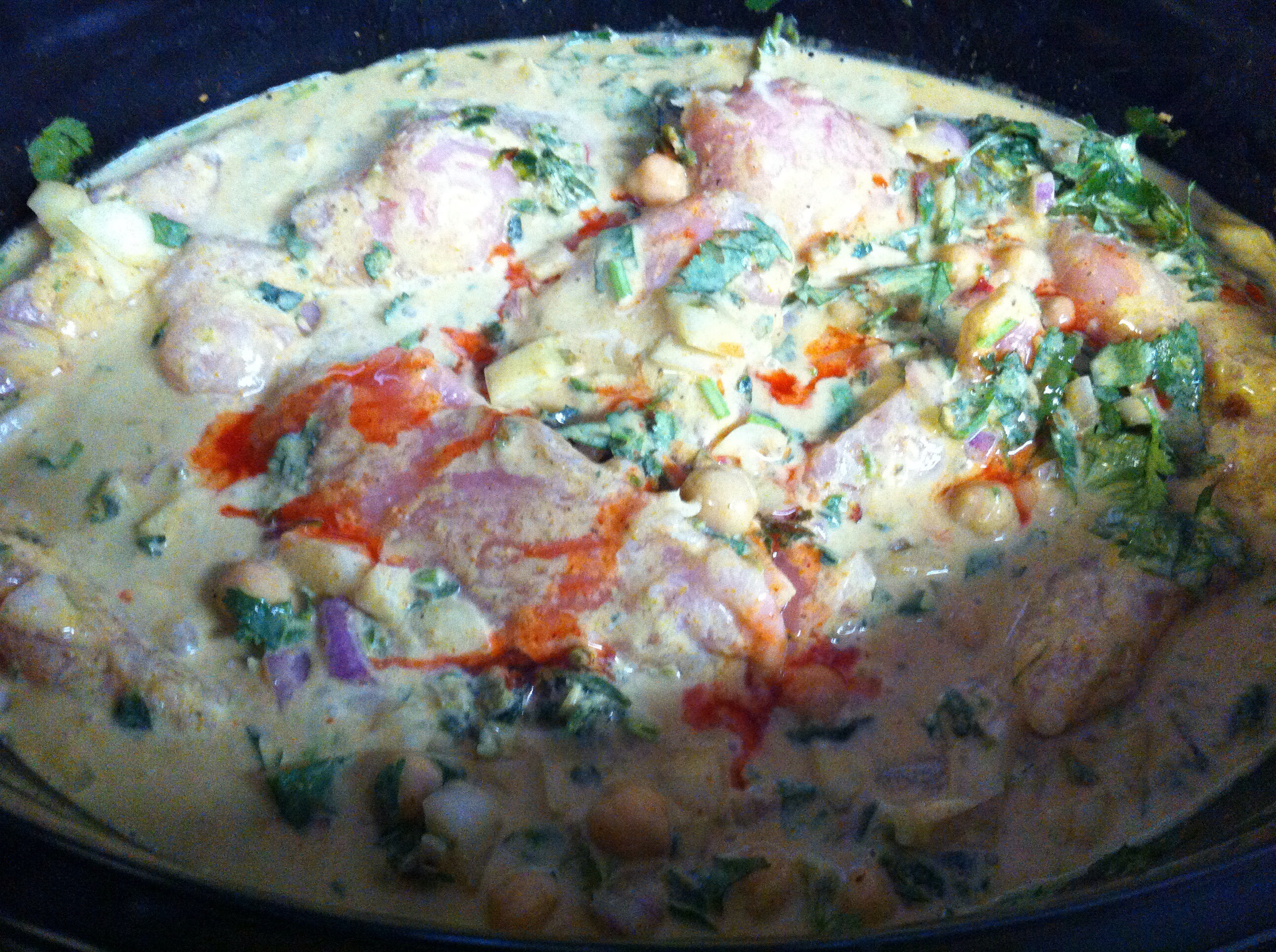 Crock Pot Chicken Curry