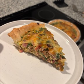Bacon Spinach Quiche